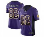 Minnesota Vikings #82 Kyle Rudolph Limited Purple Rush Drift Fashion NFL Jersey