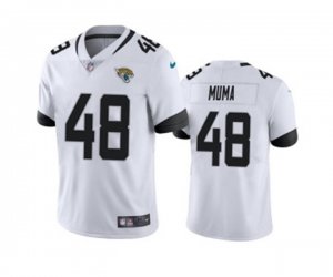 Jacksonville Jaguars #48 Chad Muma White Vapor Untouchable Limited Stitched Jersey