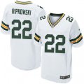 Green Bay Packers #22 Aaron Ripkowski Elite White NFL Jersey