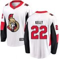 Ottawa Senators #22 Chris Kelly Fanatics Branded White Away Breakaway NHL Jersey
