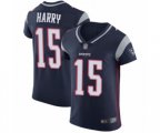 New England Patriots #15 N'Keal Harry Navy Blue Team Color Vapor Untouchable Elite Player Football Jersey
