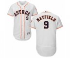 Houston Astros Jack Mayfield White Home Flex Base Authentic Collection Baseball Player Jersey