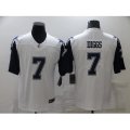 Dallas Cowboys #7 Trevon Diggs White Thanksgiving Throwback Limited Jersey