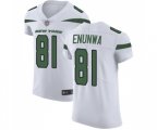 New York Jets #81 Quincy Enunwa Elite White Football Jersey
