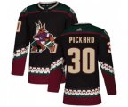 Arizona Coyotes #30 Calvin Pickard Premier Black Alternate Hockey Jersey