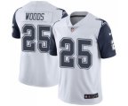 Dallas Cowboys #25 Xavier Woods Limited White Rush Vapor Untouchable Football Jersey