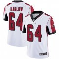 Atlanta Falcons #64 Sean Harlow White Vapor Untouchable Limited Player NFL Jersey