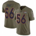 Denver Broncos #56 Shane Ray Limited Olive 2017 Salute to Service NFL Jersey