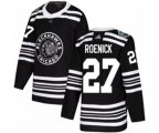 Chicago Blackhawks #27 Jeremy Roenick Authentic Black 2019 Winter Classic NHL Jersey