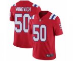 New England Patriots #50 Chase Winovich Red Alternate Vapor Untouchable Limited Player Football Jersey