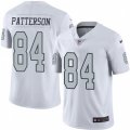Oakland Raiders #84 Cordarrelle Patterson Limited White Rush Vapor Untouchable NFL Jersey
