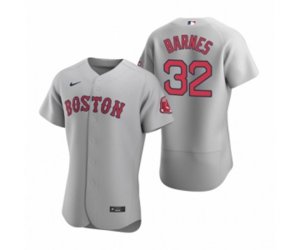 Boston Red Sox Matt Barnes Nike Gray Authentic Road Jersey