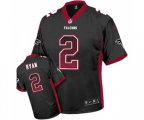 Atlanta Falcons #2 Matt Ryan Elite Black Drift Fashion Football Jersey