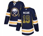 Adidas Buffalo Sabres #19 Jake McCabe Authentic Navy Blue Drift Fashion NHL Jersey