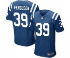 Indianapolis Colts #39 Josh Ferguson Elite Royal Blue Team Color Football Jersey
