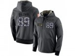 Seattle Seahawks #89 Doug Baldwin Stitched Black Anthracite Salute to Service Player Performance Hoodie