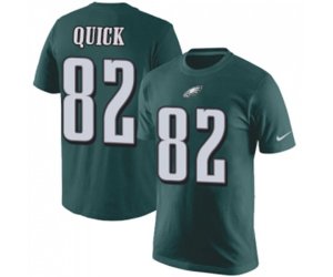 Philadelphia Eagles #82 Mike Quick Green Rush Pride Name & Number T-Shirt