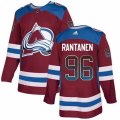 Colorado Avalanche #96 Mikko Rantanen Authentic Burgundy Drift Fashion NHL Jersey