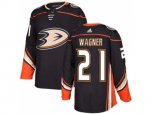 Adidas Anaheim Ducks #21 Chris Wagner Black Home Authentic Stitched NHL Jersey