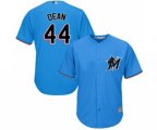 Miami Marlins Austin Dean Replica Blue Alternate 1 Cool Base Baseball Player Jersey