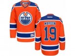 Edmonton Oilers #19 Patrick Maroon Authentic Orange Third NHL Jersey