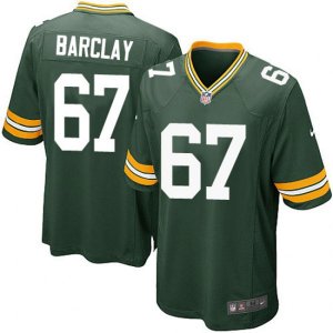 Green Bay Packers #67 Don Barclay Game Green Team Color NFL Jersey