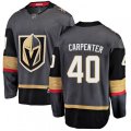 Vegas Golden Knights #40 Ryan Carpenter Authentic Black Home Fanatics Branded Breakaway NHL Jersey