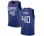 Los Angeles Clippers #40 Ivica Zubac Swingman Blue Basketball Jersey - Icon Edition