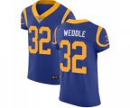 Los Angeles Rams #32 Eric Weddle Royal Blue Alternate Vapor Untouchable Elite Player Football Jersey