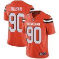 Cleveland Browns #90 Emmanuel Ogbah Orange Alternate Vapor Untouchable Limited Player NFL Jersey