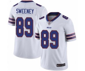Buffalo Bills #89 Tommy Sweeney White Vapor Untouchable Limited Player Football Jersey