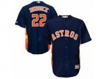 Houston Astros #22 Josh Reddick Replica Navy Blue Alternate Cool Base MLB Jersey