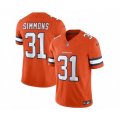 Denver Broncos #31 Justin Simmons Orange 2023 F.U.S.E. Vapor Untouchable Stitched Jersey