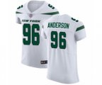 New York Jets #96 Henry Anderson White Vapor Untouchable Elite Player Football Jersey