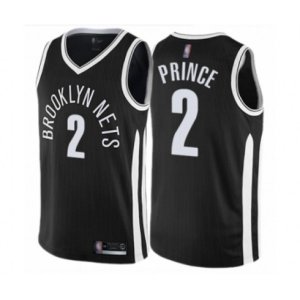 Brooklyn Nets #2 Taurean Prince Swingman Black Basketball Jersey - City Edition