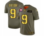 New York Giants #9 Riley Dixon Olive Gold 2019 Salute to Service Limited Football Jersey