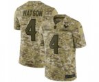 Houston Texans #4 Deshaun Watson Limited Camo 2018 Salute to Service NFL Jersey