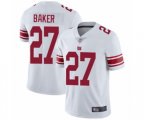 New York Giants #27 Deandre Baker White Vapor Untouchable Limited Player Football Jersey