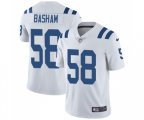 Indianapolis Colts #58 Tarell Basham White Vapor Untouchable Limited Player Football Jersey