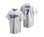 Los Angeles Dodgers Julio Urias Nike White Cooperstown Collection Home Jersey