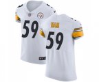 Pittsburgh Steelers #59 Jack Ham White Vapor Untouchable Elite Player Football Jersey