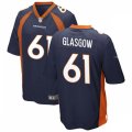 Denver Broncos #61 Graham Glasgow Nike Navy Vapor Untouchable Limited Jersey