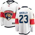 Florida Panthers #23 Connor Brickley Fanatics Branded White Away Breakaway NHL Jersey