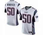 New England Patriots #50 Chase Winovich Game White Football Jersey