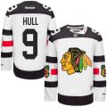 Chicago Blackhawks #9 Bobby Hull Premier White 2016 Stadium Series NHL Jersey
