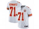Kansas City Chiefs #71 Mitchell Schwartz Vapor Untouchable Limited White NFL Jersey