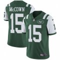 New York Jets #15 Josh McCown Green Team Color Vapor Untouchable Limited Player NFL Jersey
