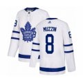 Toronto Maple Leafs #8 Jake Muzzin Authentic White Away Hockey Jersey