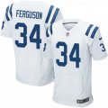 Indianapolis Colts #34 Josh Ferguson Elite White NFL Jersey