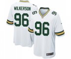 Green Bay Packers #96 Muhammad Wilkerson Game White Football Jersey